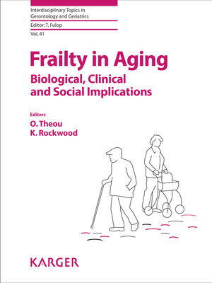 cover image of Frailty in Aging